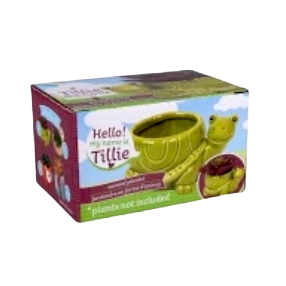 TURTLE ANIMAL PLANTER NWT - Picture 4 of 7